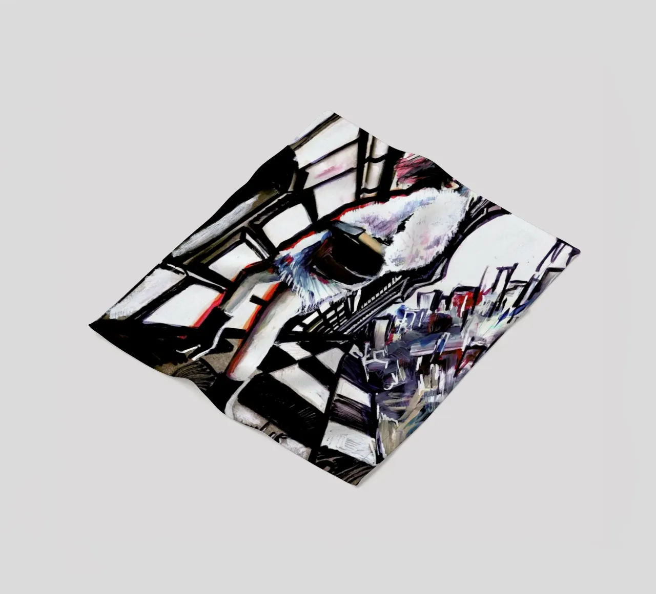 Movement Fleecedecke von Verena Bonath | 21st aesthetics