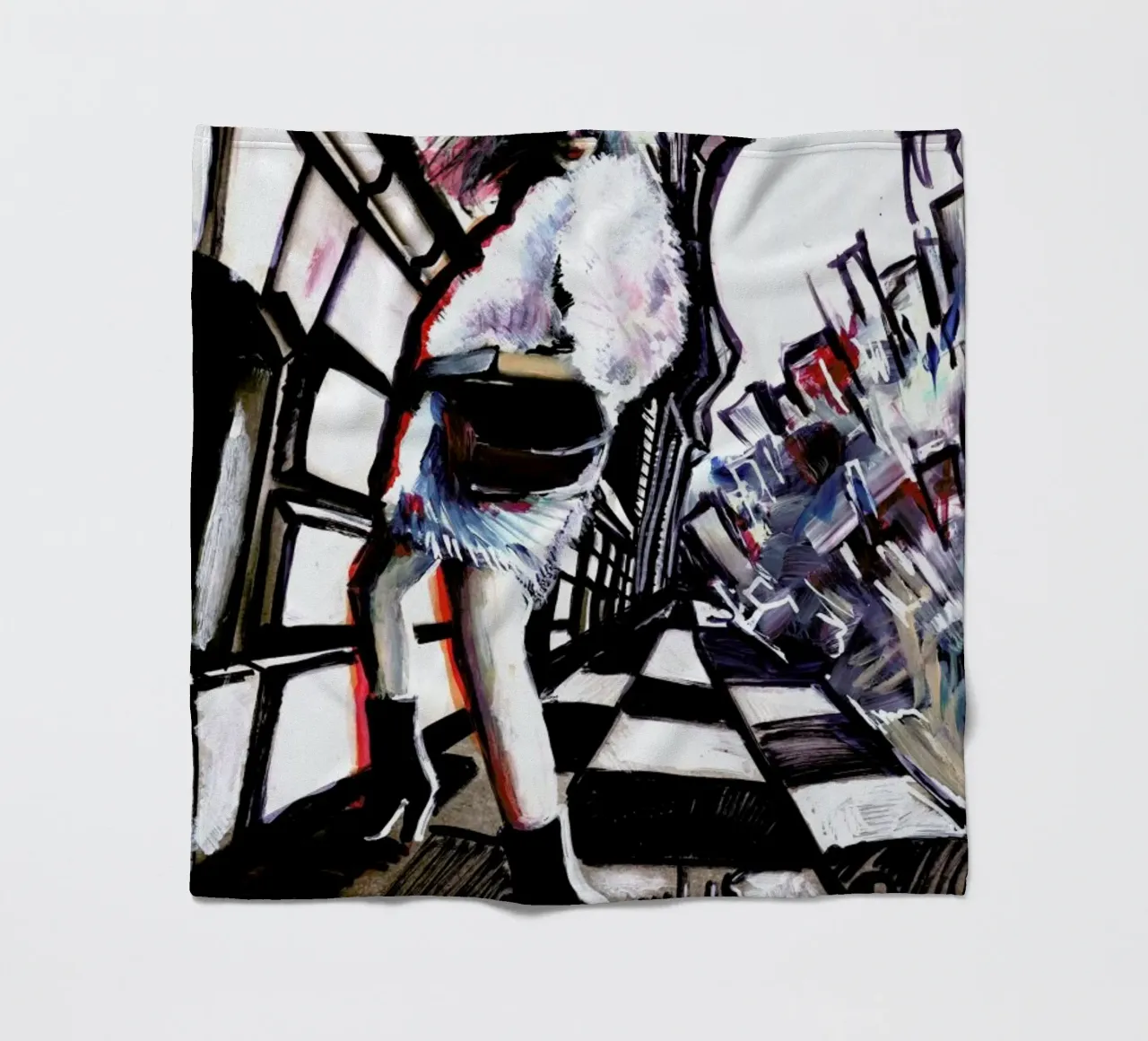 Movement Fleecedecke von Verena Bonath | 21st aesthetics