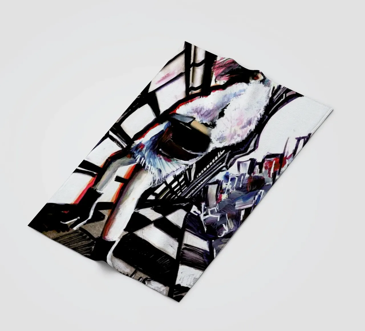 Movement Fleecedecke von Verena Bonath | 21st aesthetics