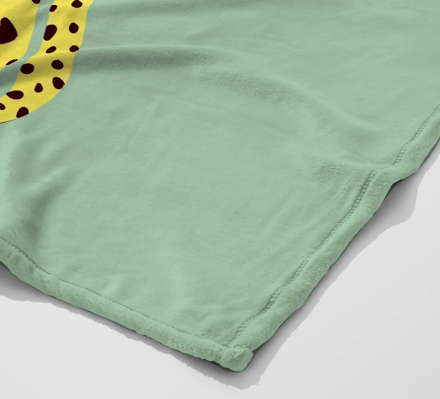 Personalisable leopard fleecedeken van Illustration Raissa Oltmanns