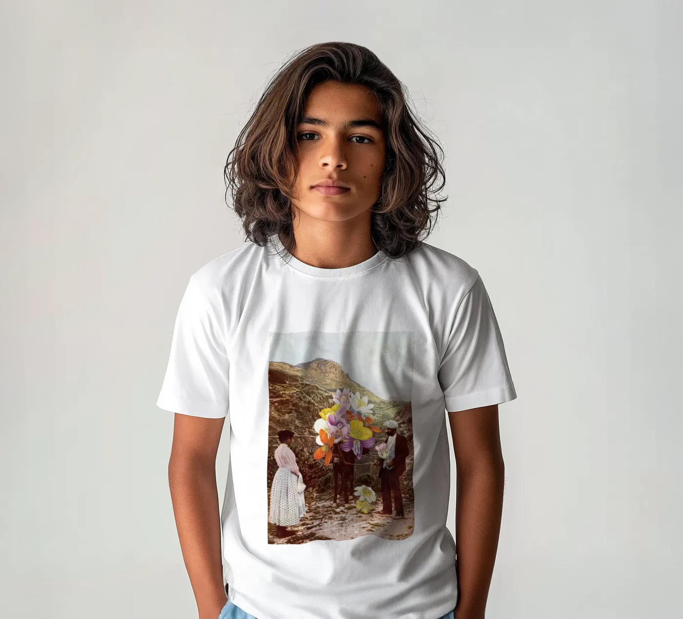 The Suitor t-shirt bambini da Cassia Beck Collage