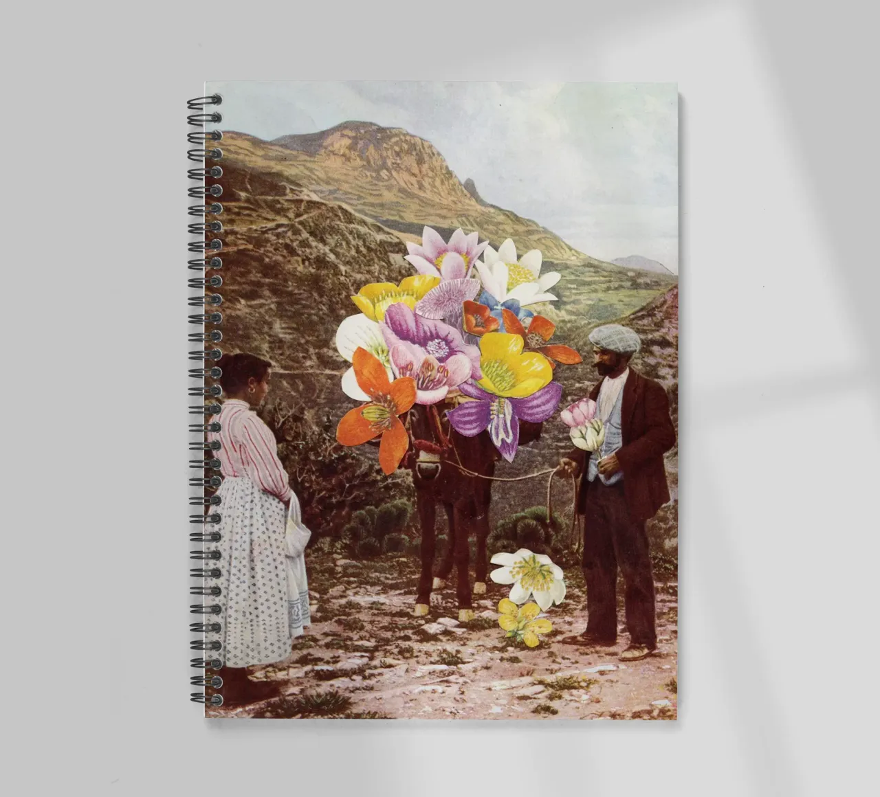 Le prétendant carnet à spirale de Cassia Beck Collage