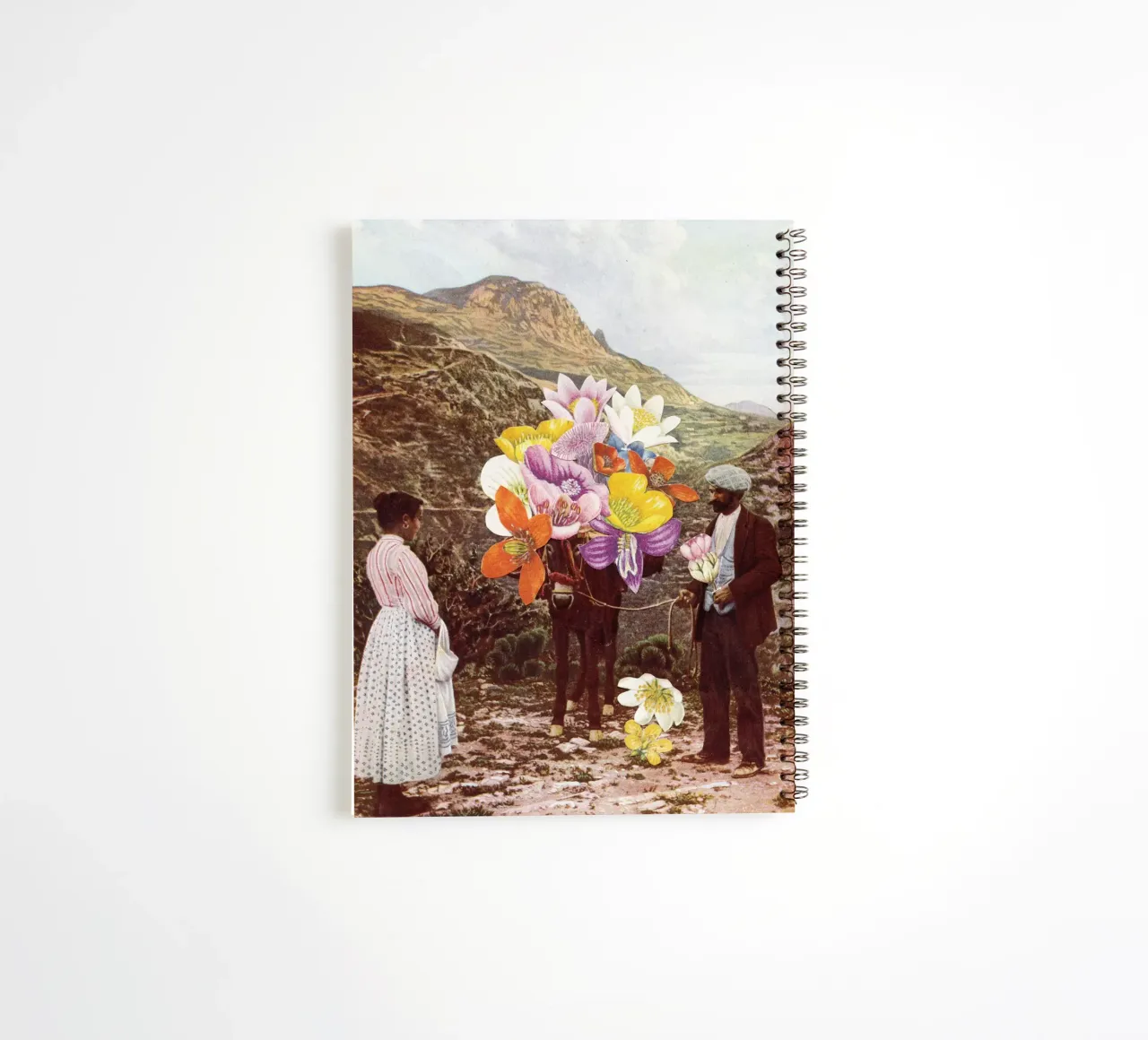 Le prétendant carnet à spirale de Cassia Beck Collage
