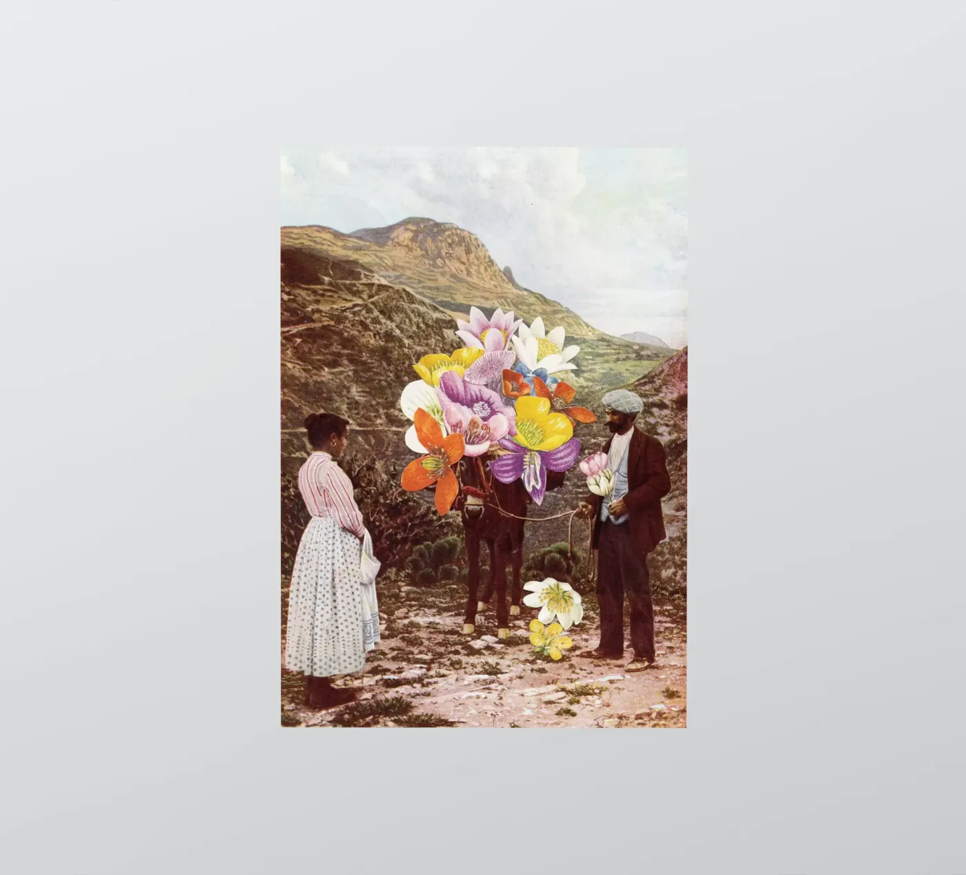 De vrijer sticker van Cassia Beck Collage