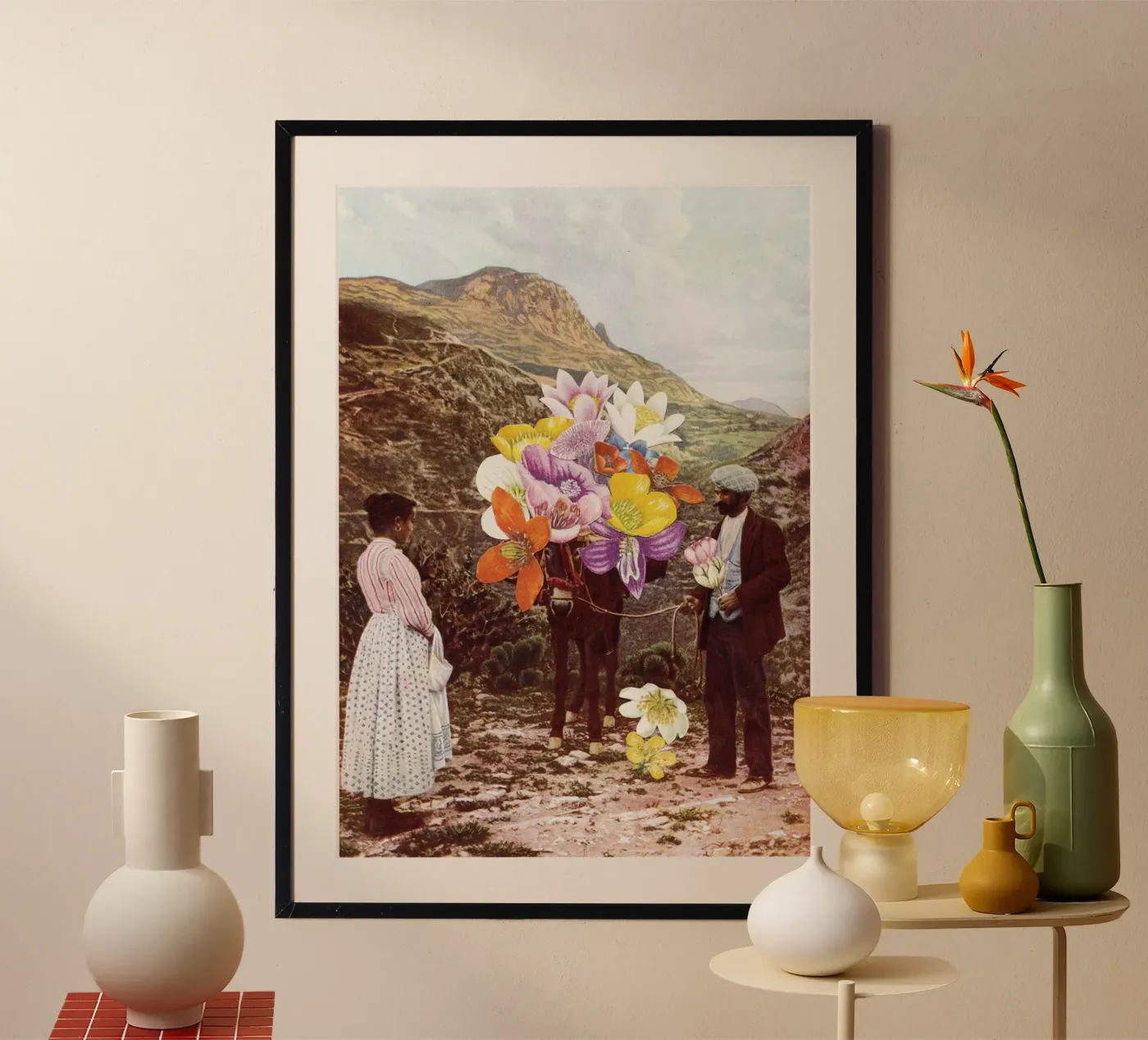 The Suitor poster by Cassia Beck Collage