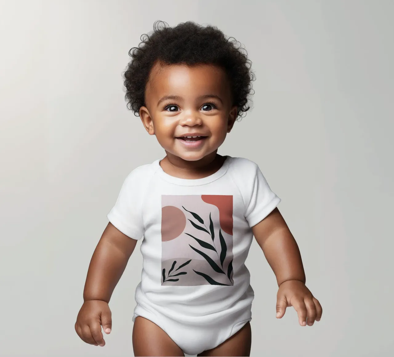 Abstrait Minimal Boho body bébé de Locquinn Fuller