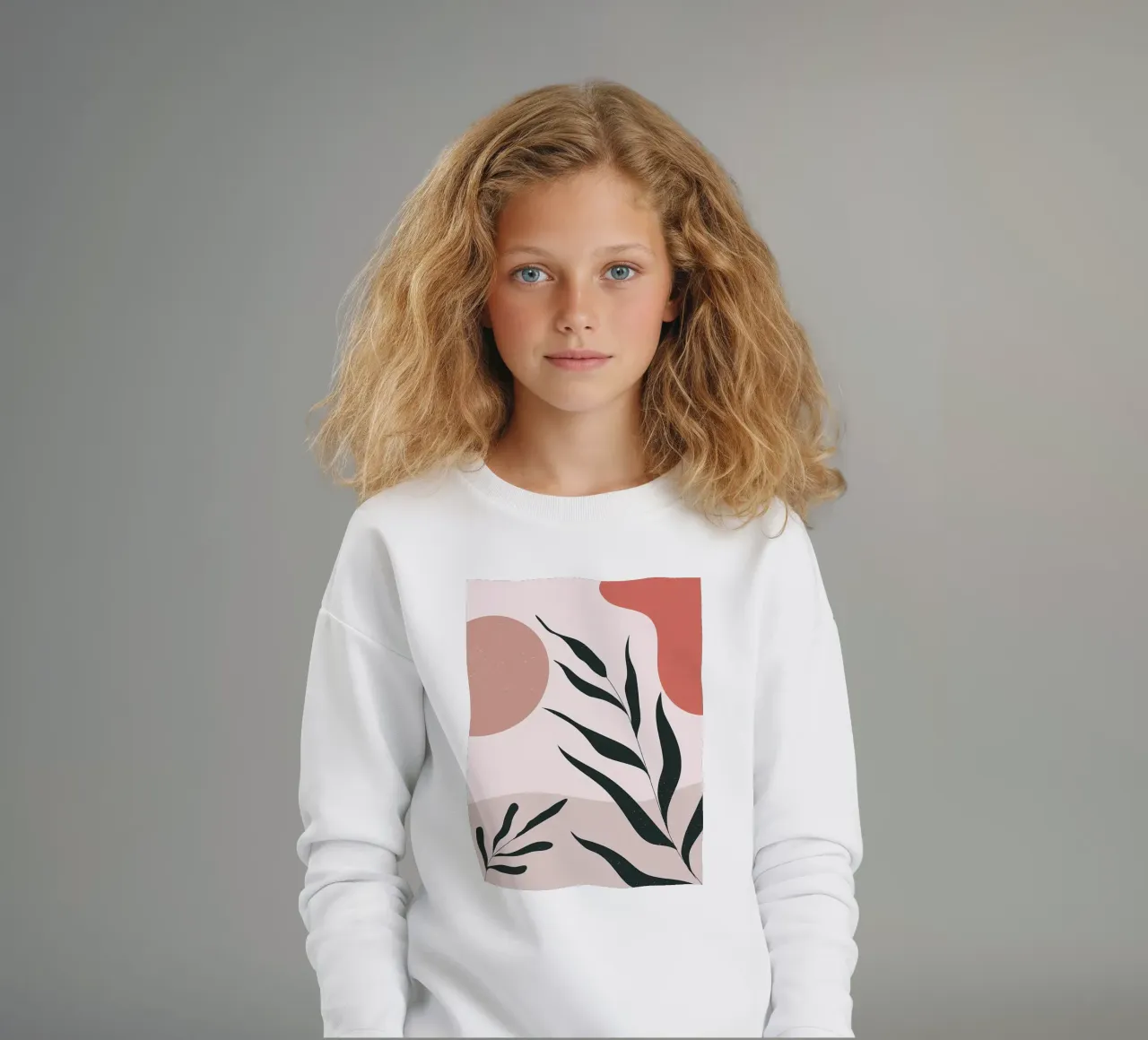 Astratto Minimal Boho felpa bambino da Locquinn Fuller