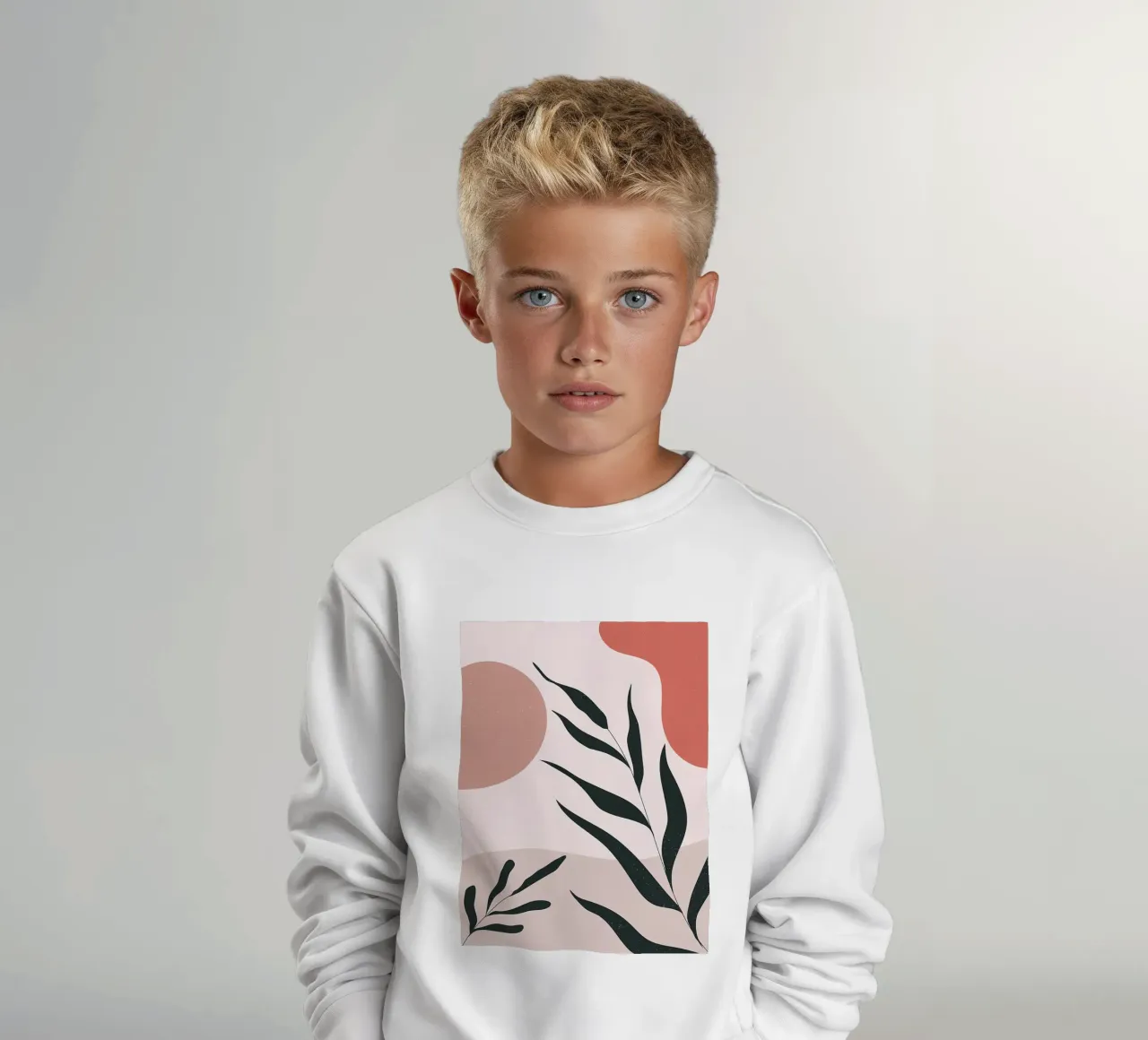 Astratto Minimal Boho felpa bambino da Locquinn Fuller