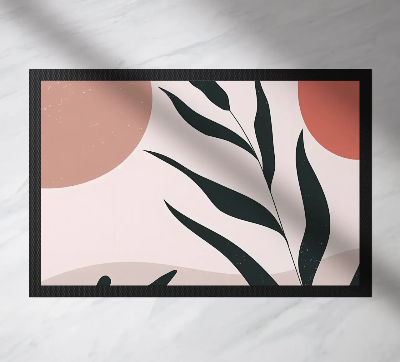 Abstract Minimal Boho doormat by Locquinn Fuller