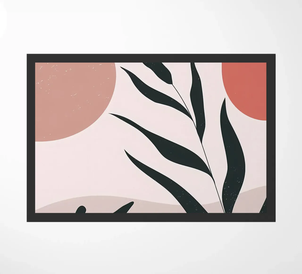 Abstract Minimal Boho doormat by Locquinn Fuller