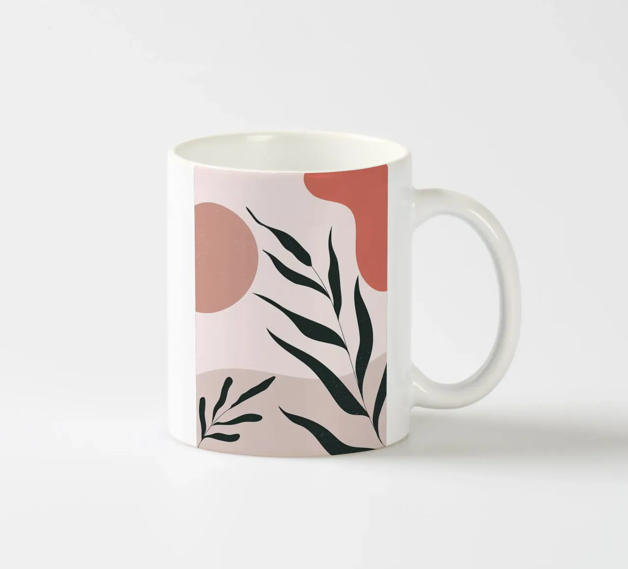 Abstract Minimal Boho keramische mok van Locquinn Fuller