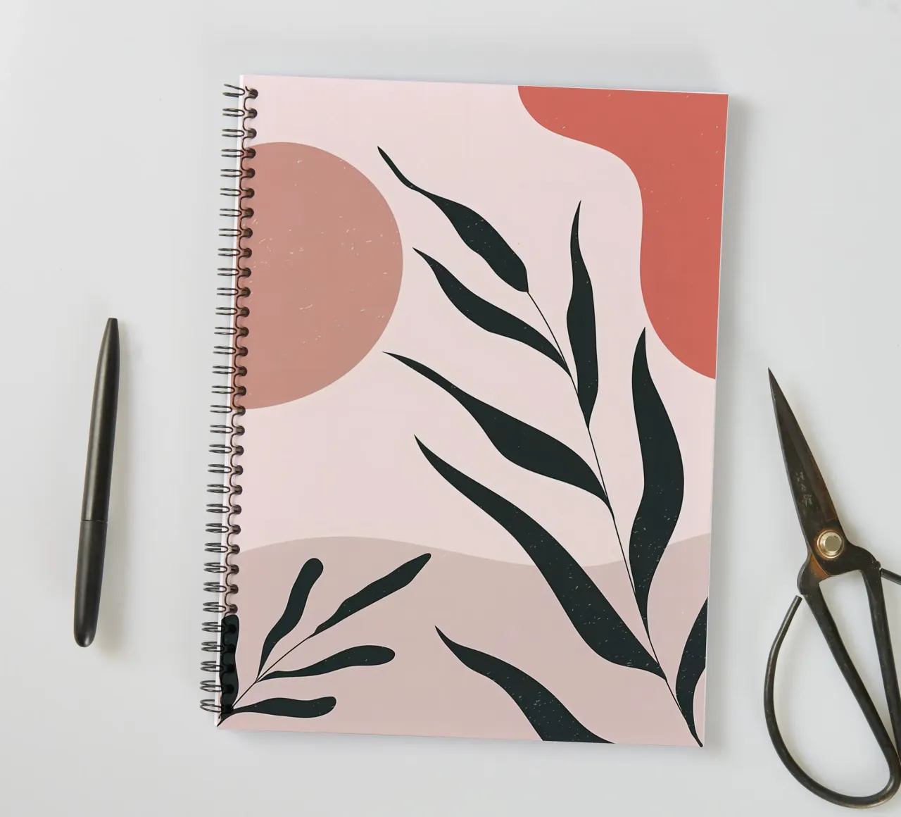 Astratto Minimal Boho diario ad anelli da Locquinn Fuller