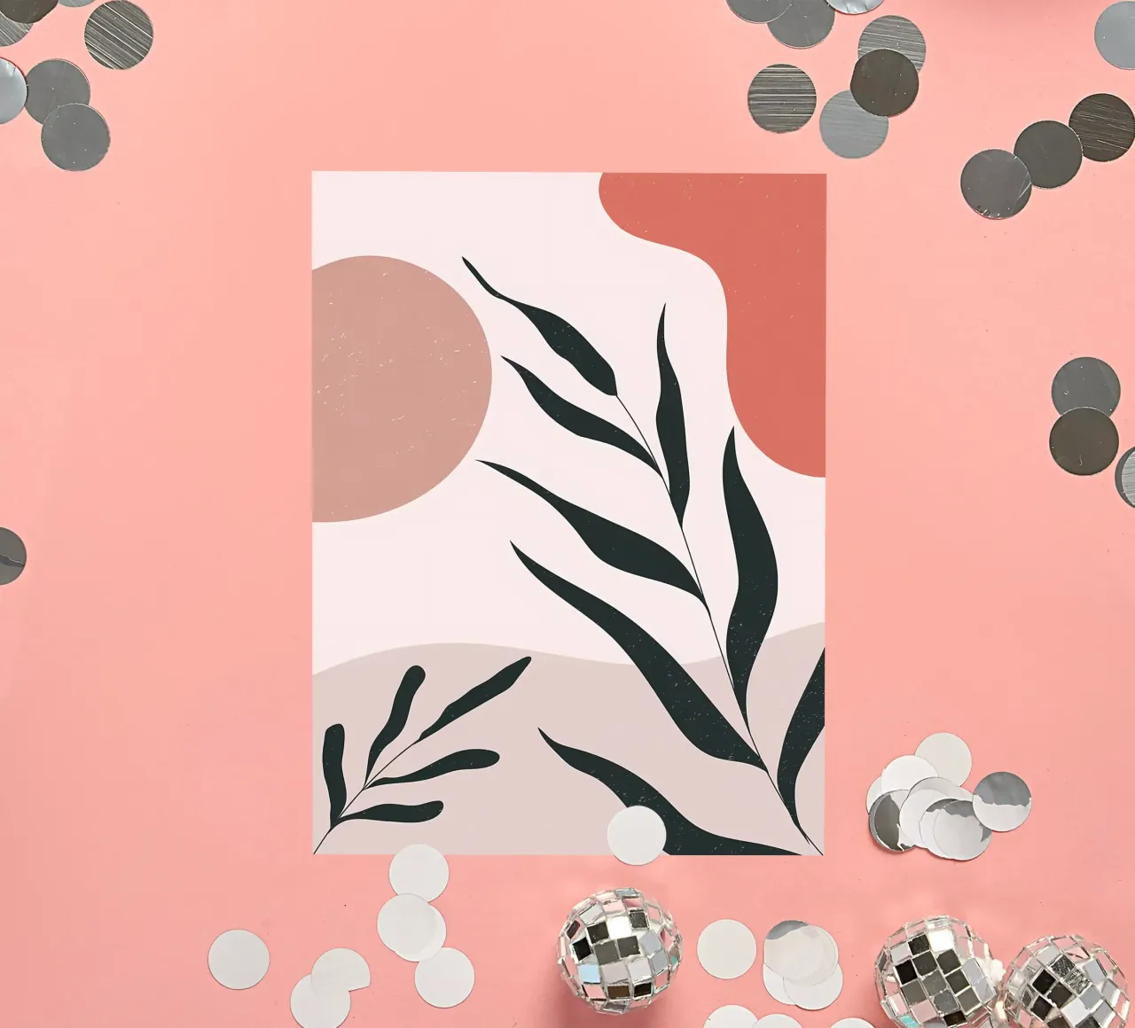 Astratto Minimal Boho adesivo da Locquinn Fuller