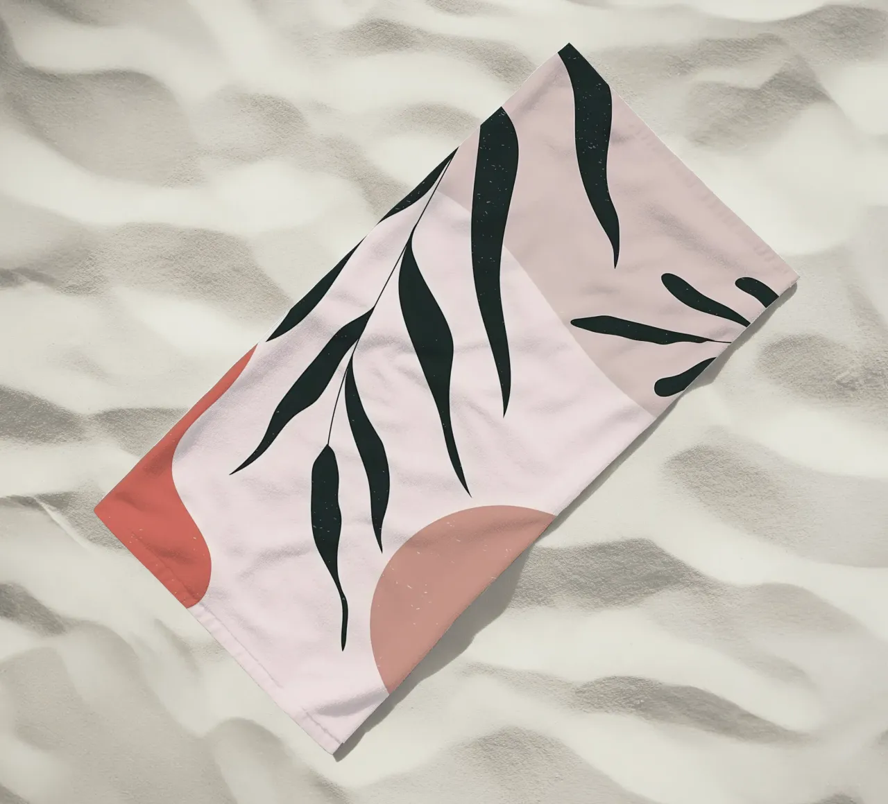 Abstract Minimal Boho strandhanddoek van Locquinn Fuller