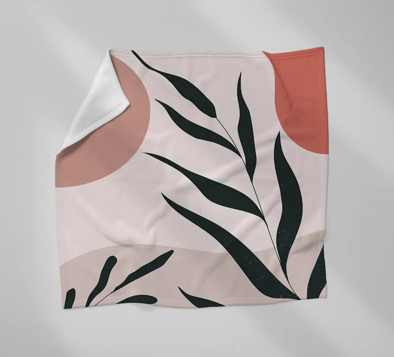 Abstract Minimal Boho fleecedeken van Locquinn Fuller