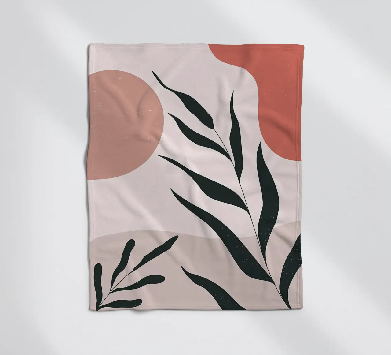 Abstract Minimal Boho fleecedeken van Locquinn Fuller