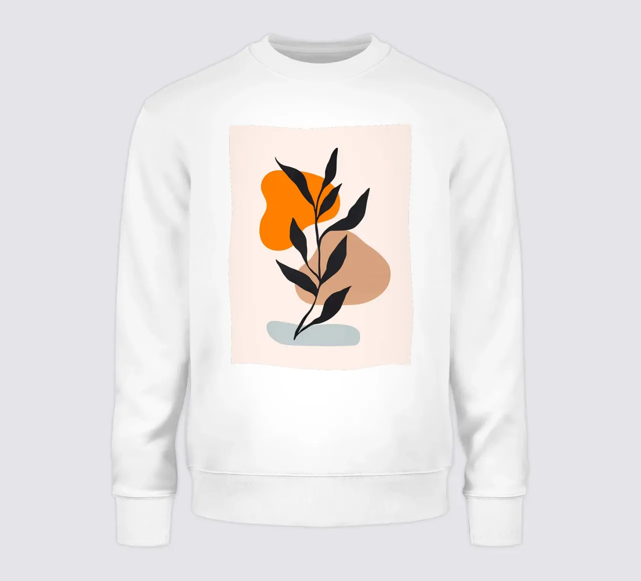 Floreale minimalista felpa da Locquinn Fuller