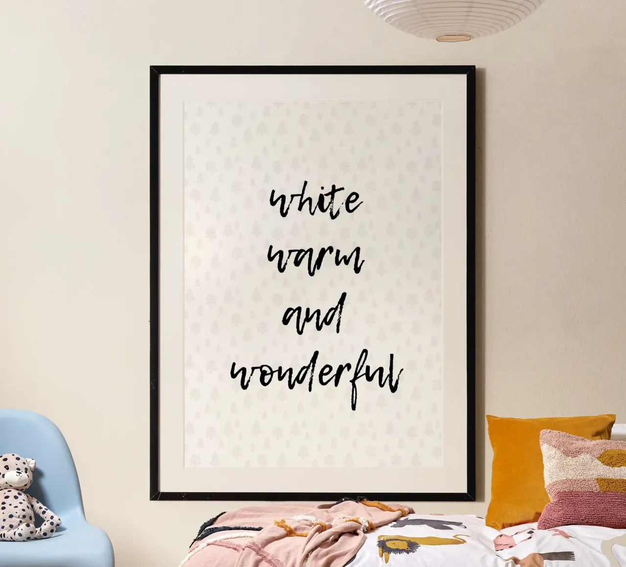 White warm and wonderful carta hahnemühle da HolidaysCandyWalls