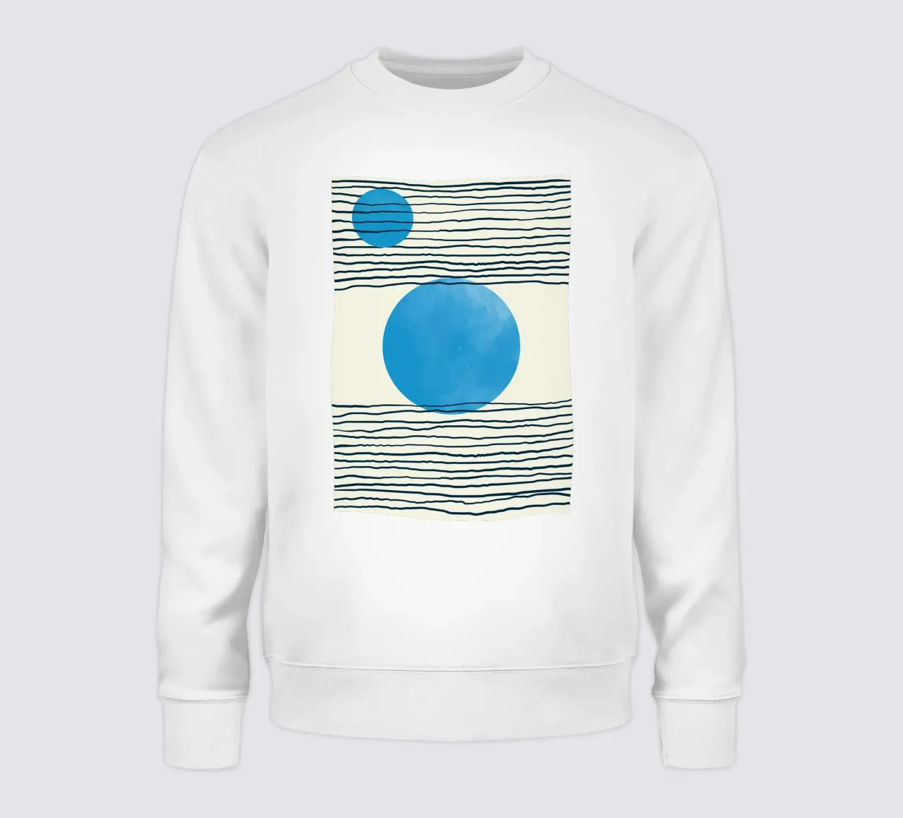 Line art geometriche felpa da helloworld