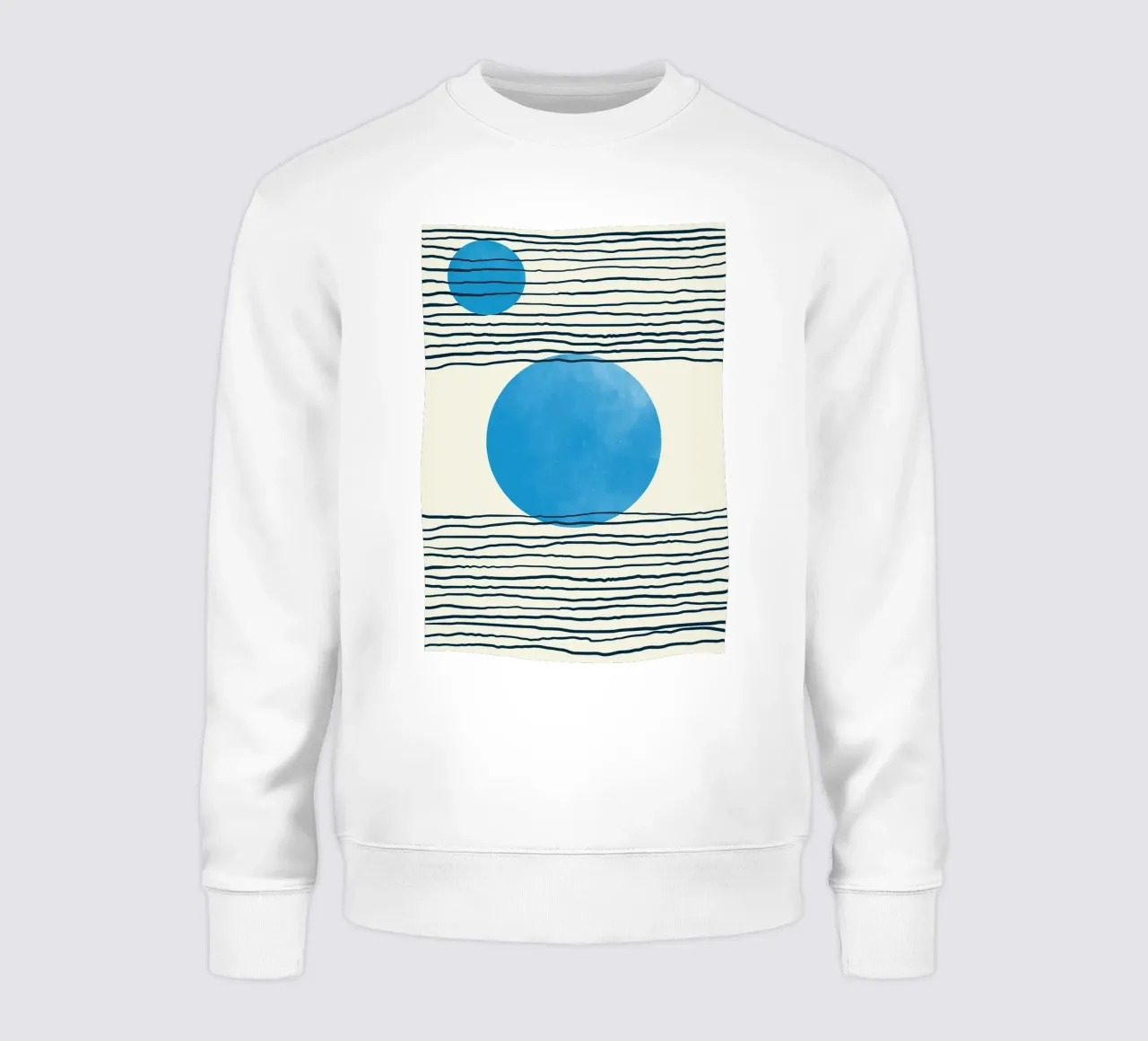 Line art geometriche felpa da helloworld