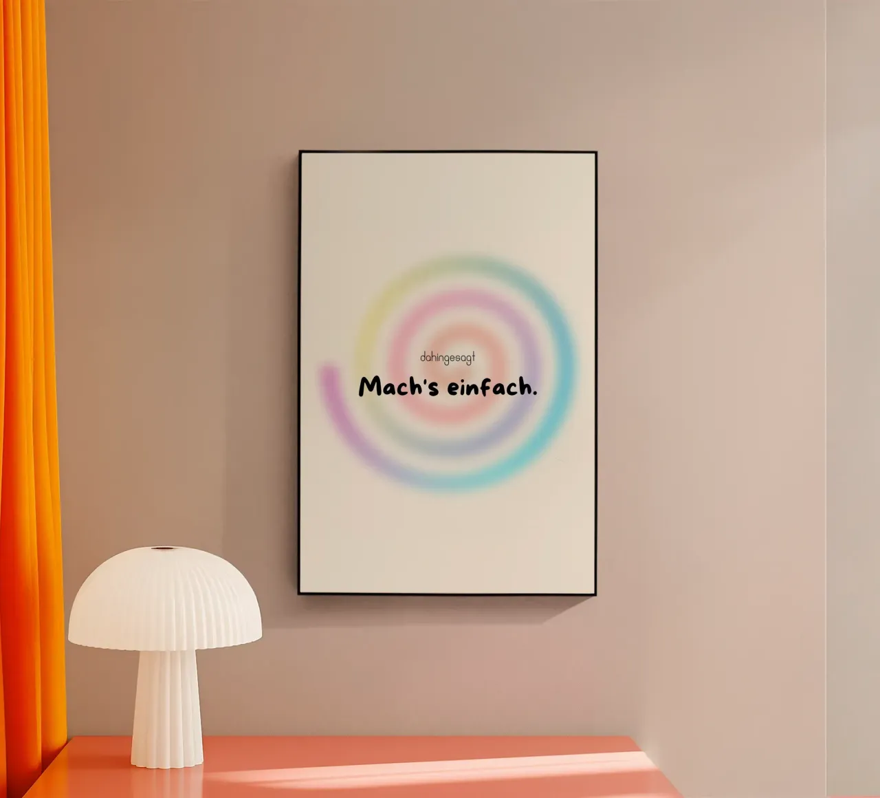 Mach´s einfach plexiglass da AESTHETIC VIBES by Isabel