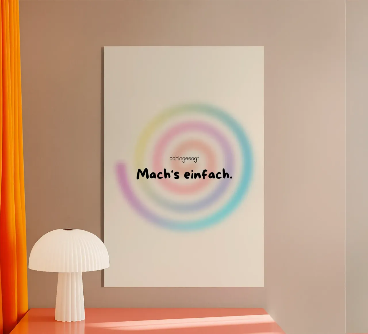 Mach´s einfach plexiglass da AESTHETIC VIBES by Isabel