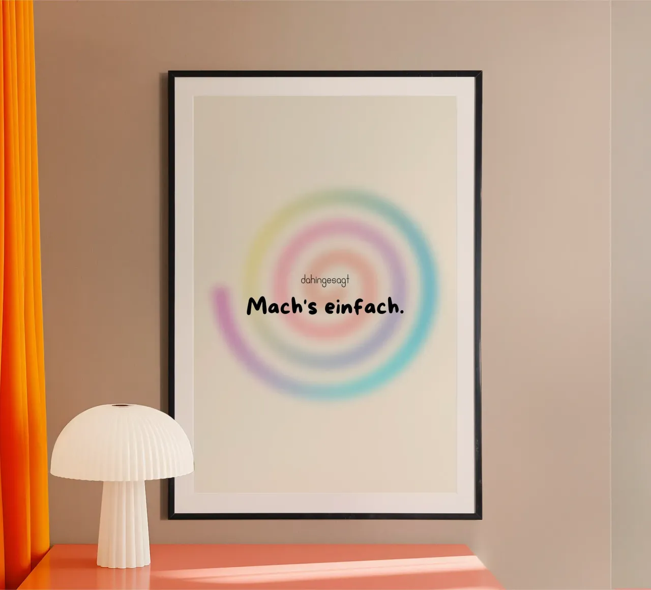 Mach´s einfach poster da AESTHETIC VIBES by Isabel