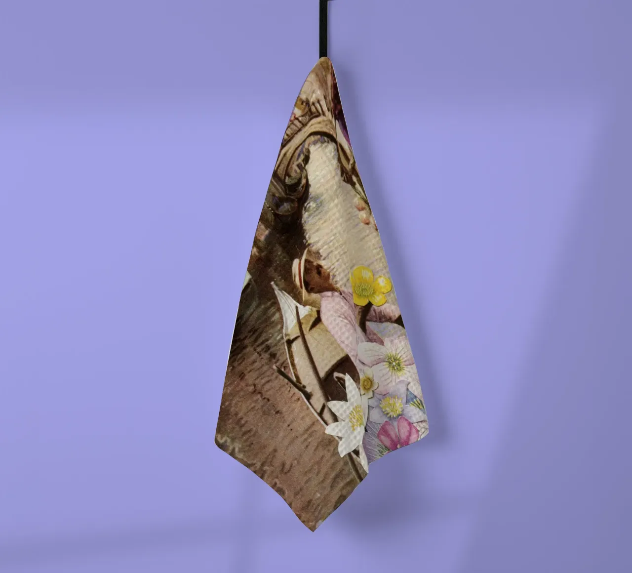 Il corteggiatore II canovaccio da cucina da Cassia Beck Collage