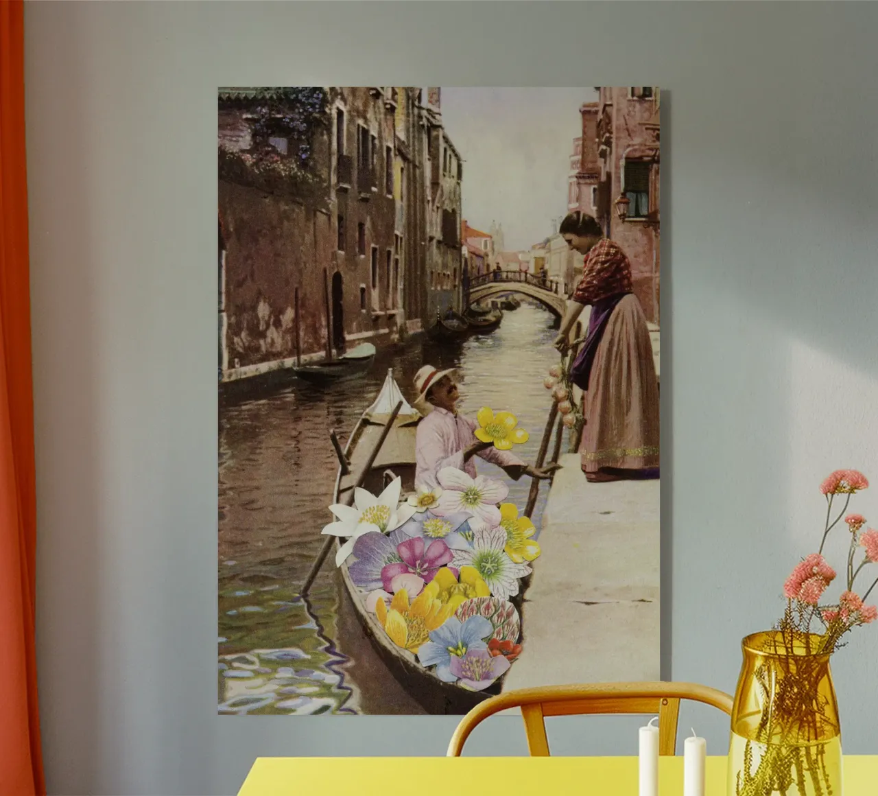 Il corteggiatore II plexiglass da Cassia Beck Collage