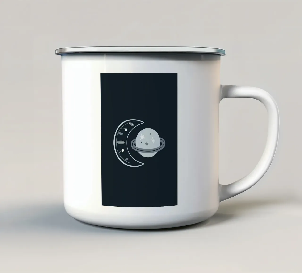 Design scandinavo tazza in smalto da helloworld