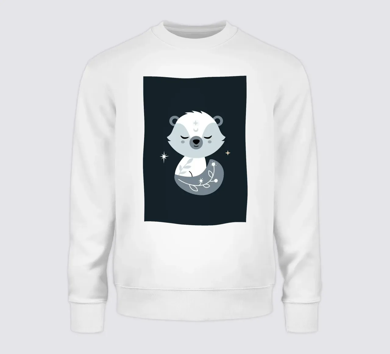 Design scandinavo felpa da helloworld