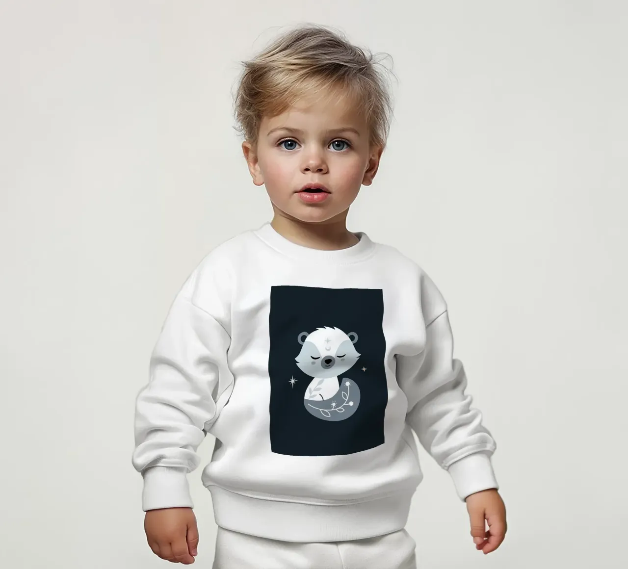 Design scandinavo felpa neonato da helloworld