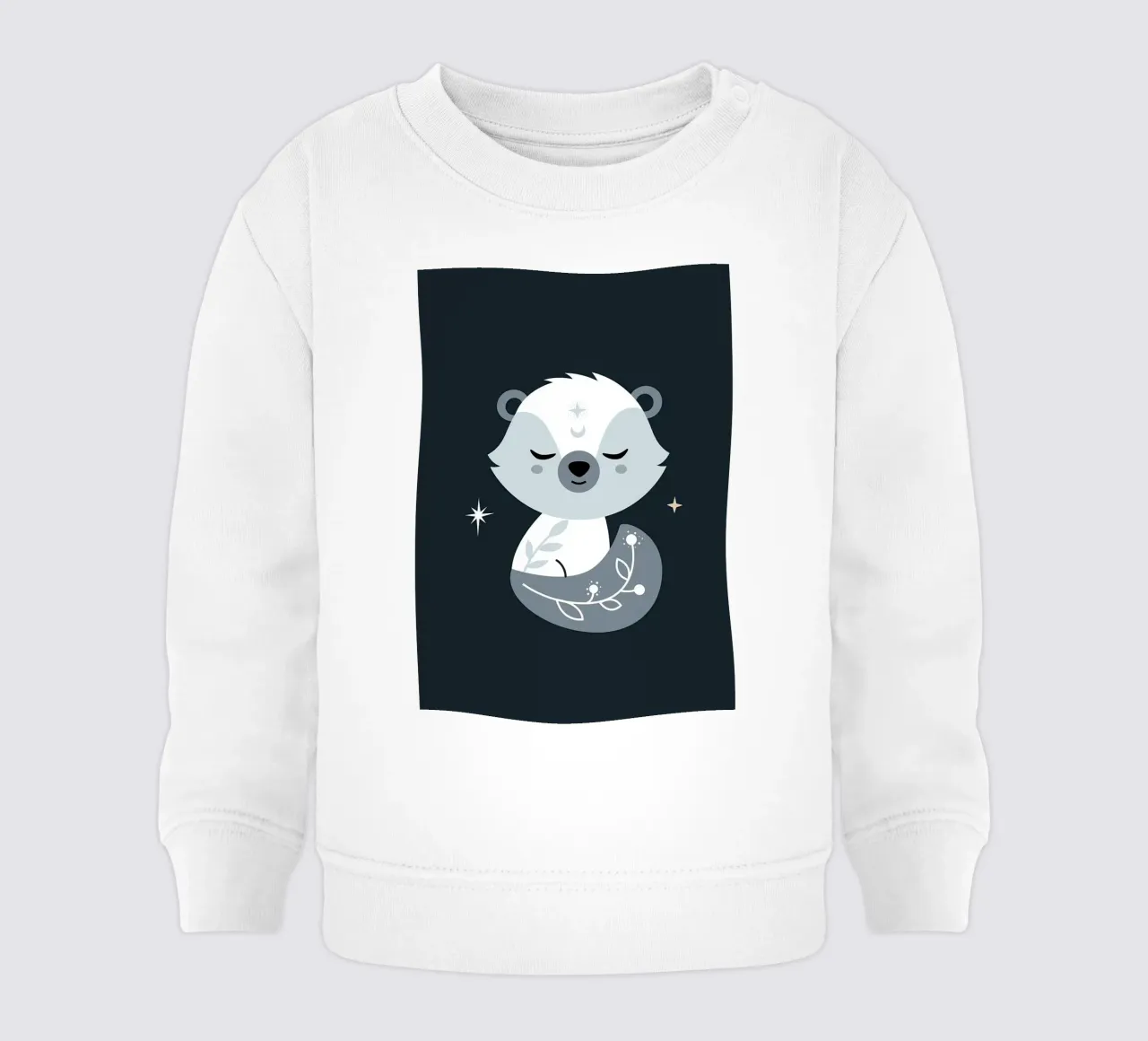 Design scandinavo felpa neonato da helloworld