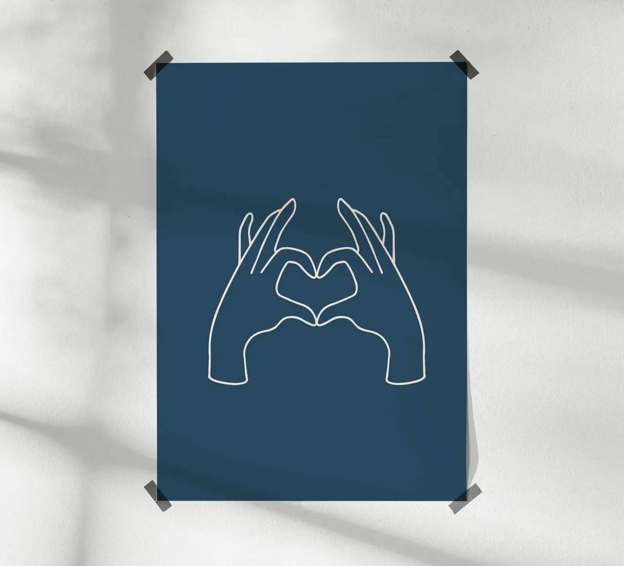 Design scandinavo carta hahnemühle da helloworld