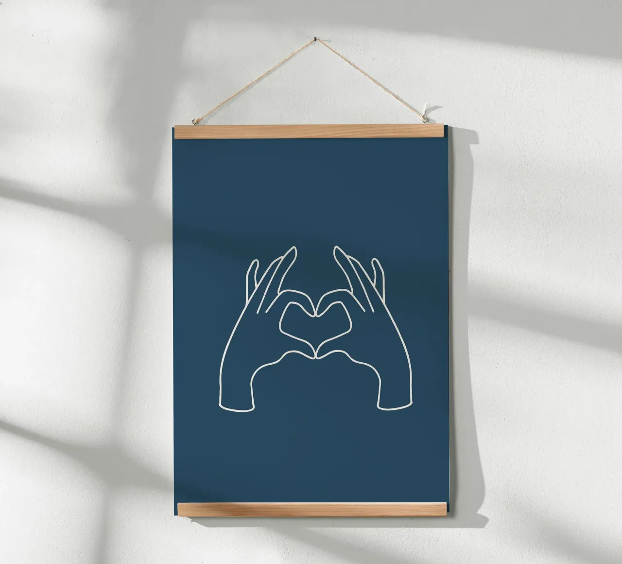 Design scandinavo carta hahnemühle da helloworld
