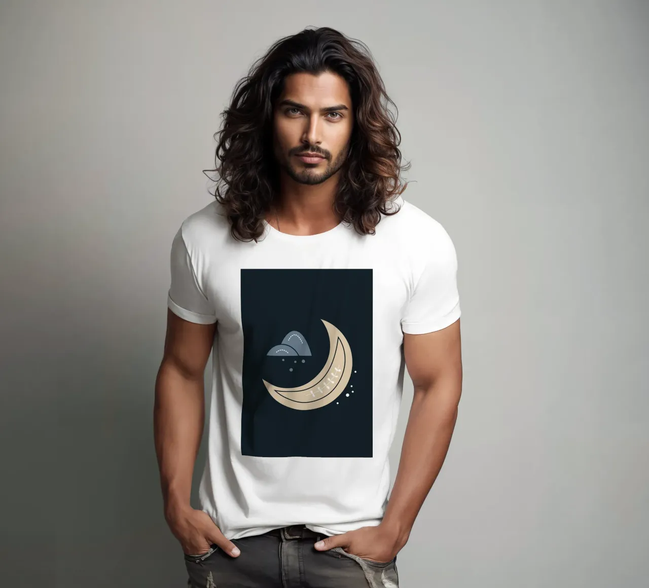 Design scandinavo t-shirt da helloworld