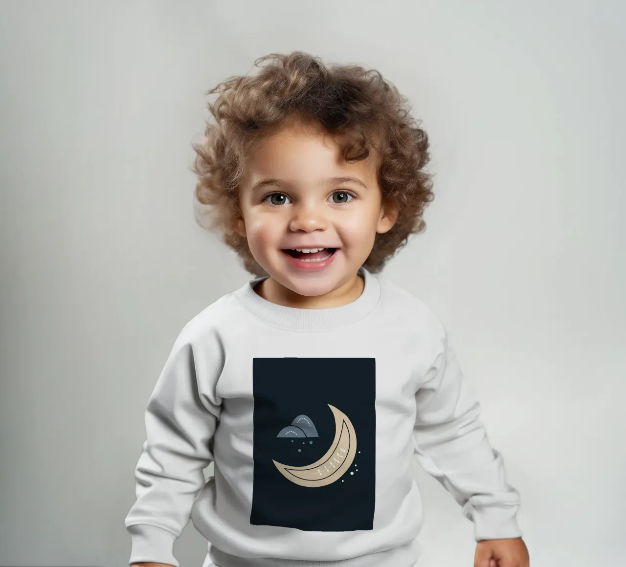 Design scandinavo felpa neonato da helloworld