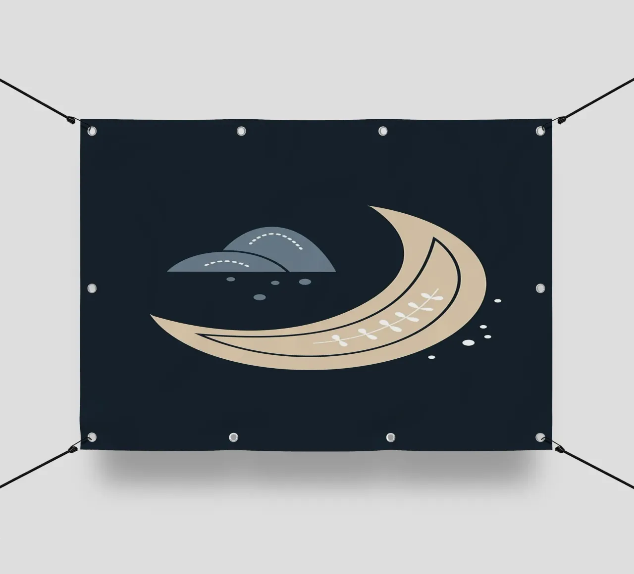 Design scandinavo telo in pvc da helloworld