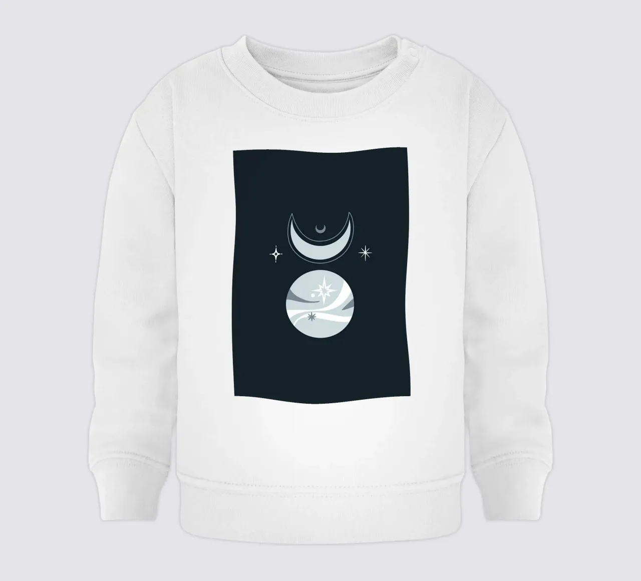 Design scandinavo felpa neonato da helloworld