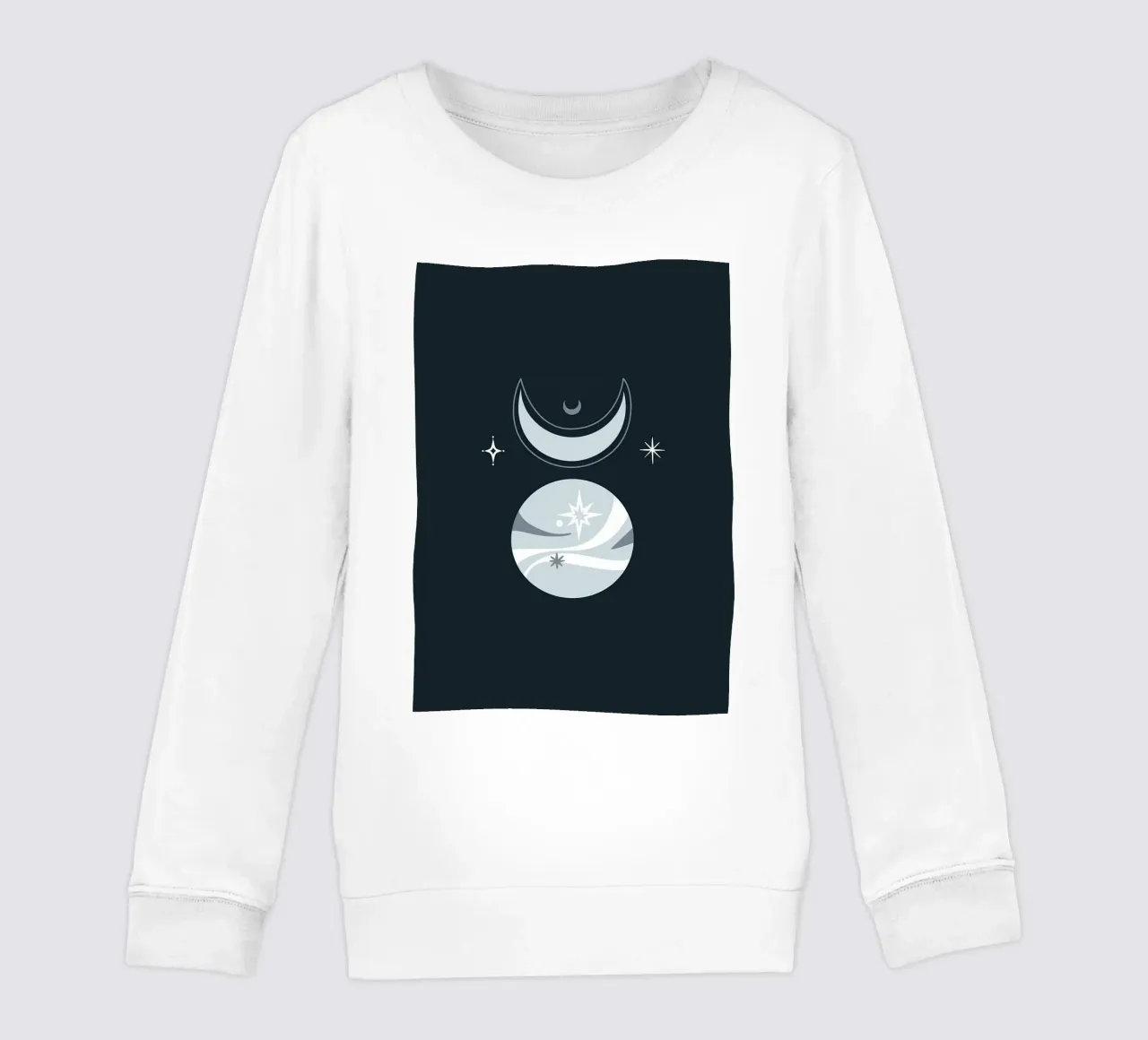 Design scandinavo felpa bambino da helloworld