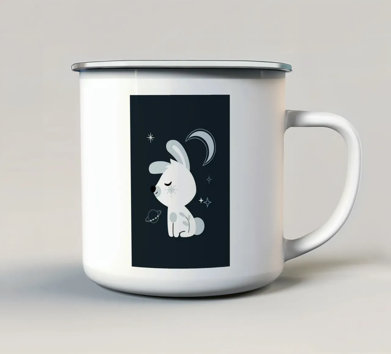 Design scandinavo tazza in smalto da helloworld