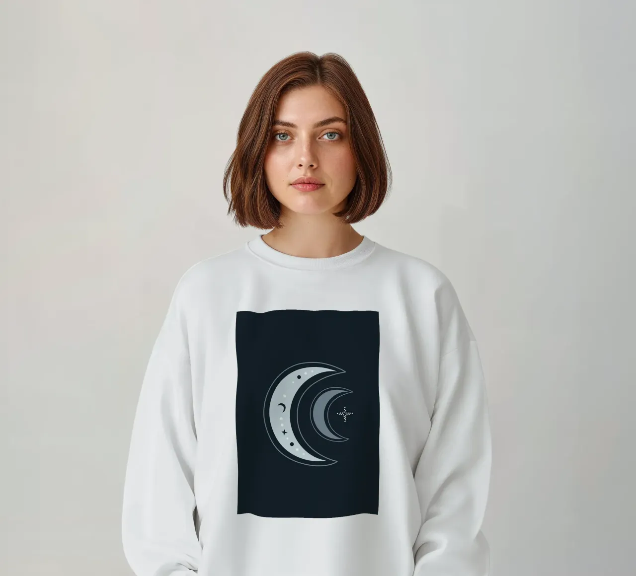 Design scandinavo felpa da helloworld