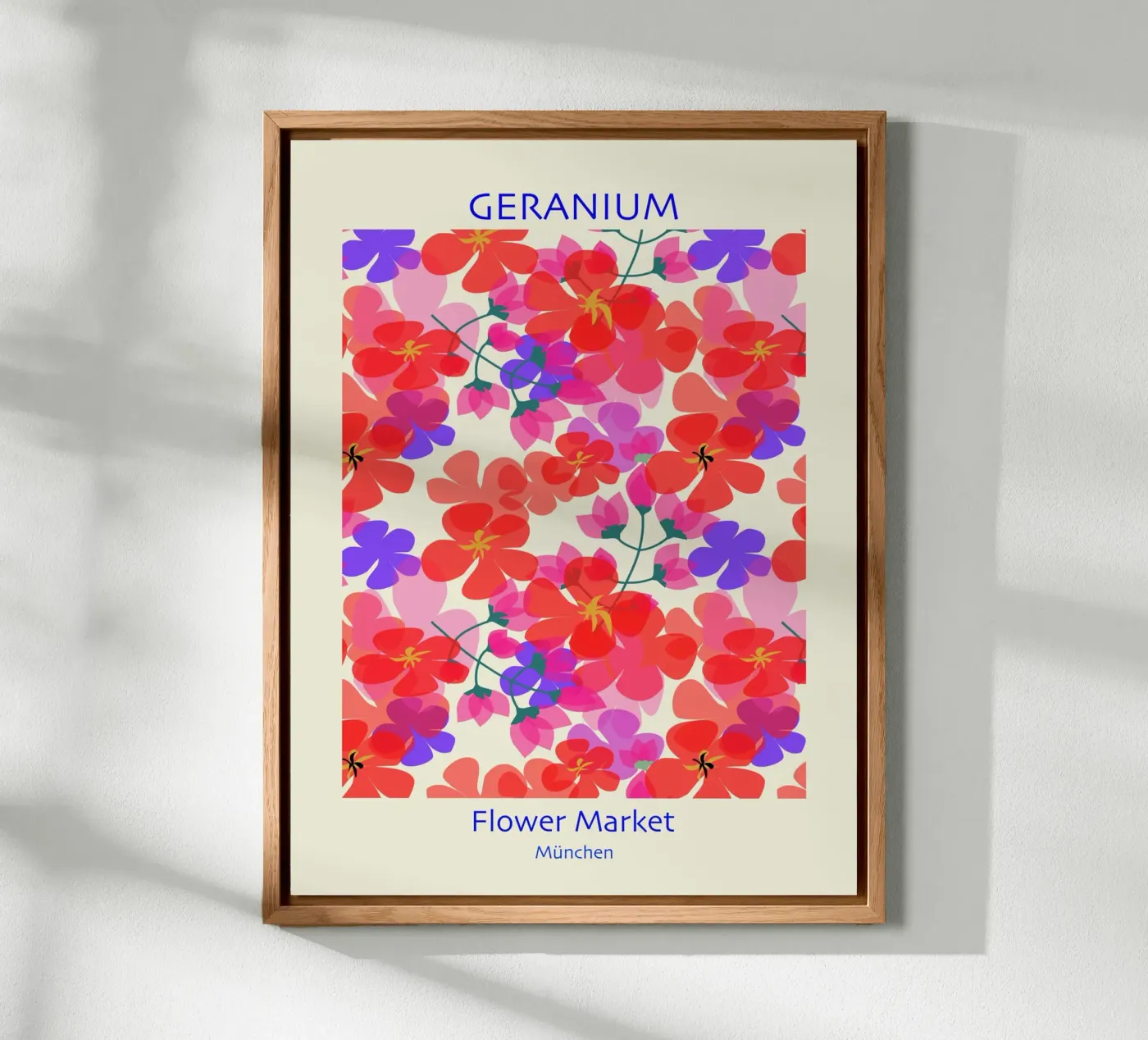 Geranium forex plate by MirimoDesign