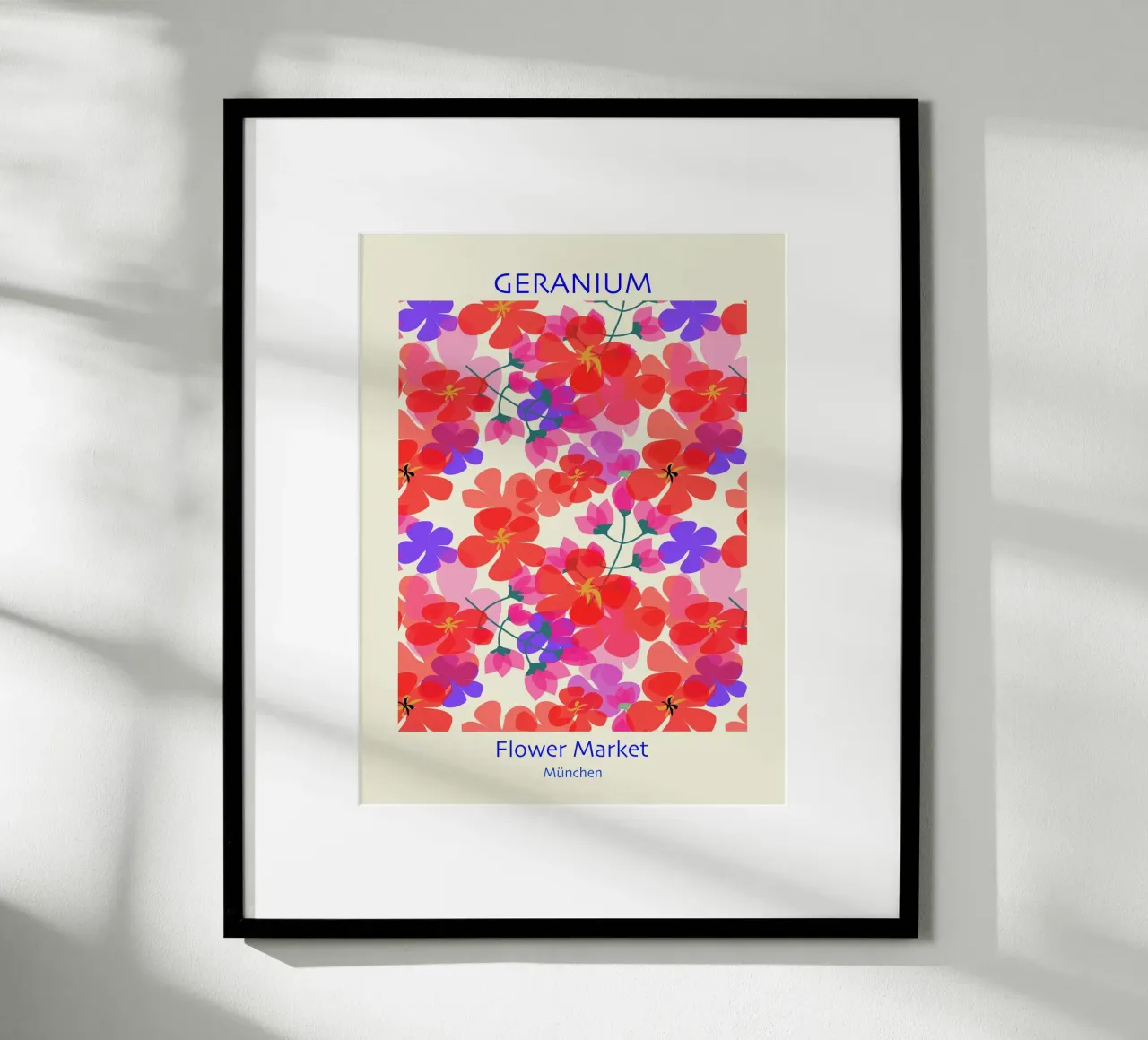 Geranium poster da MirimoDesign