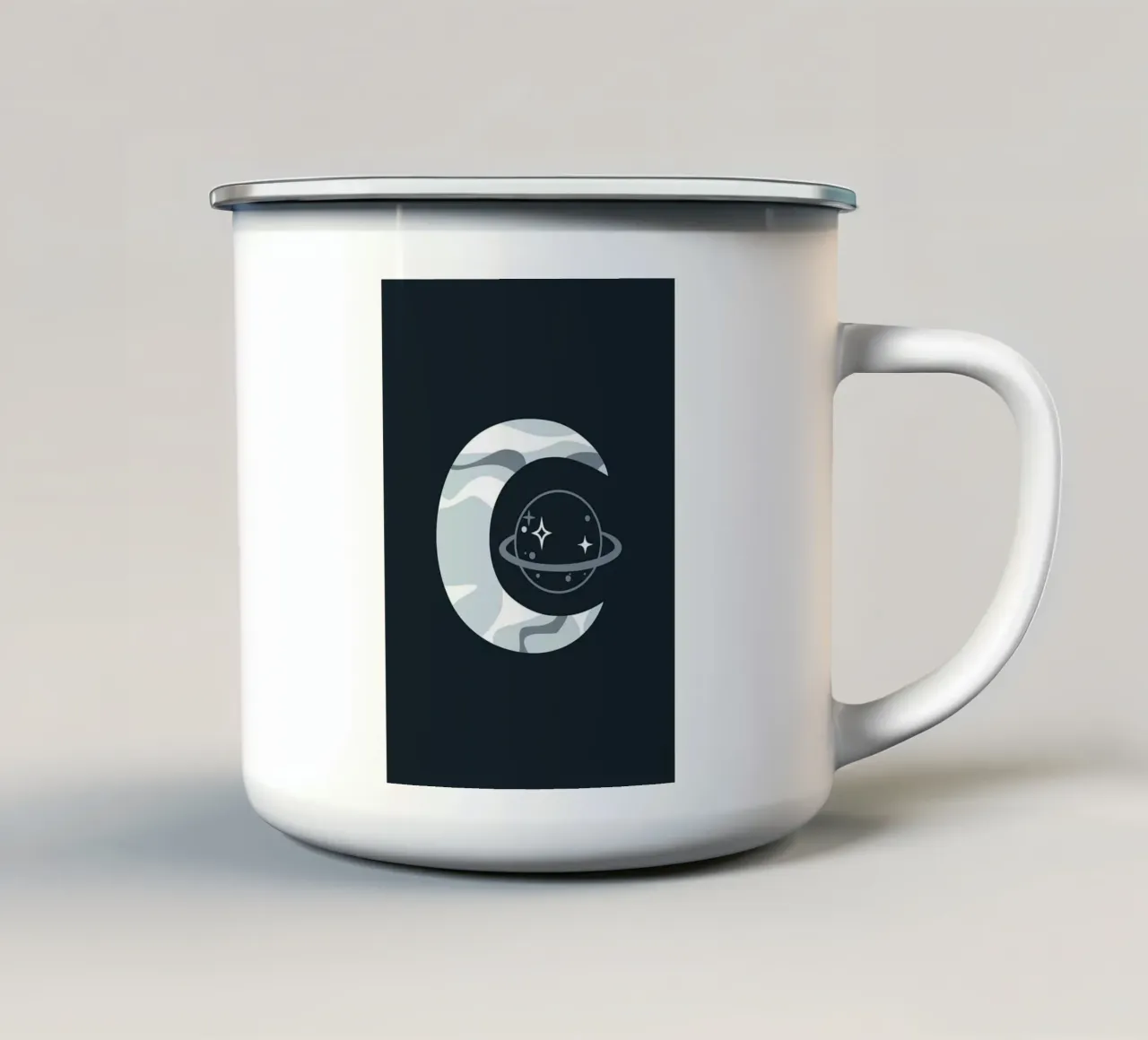 Design scandinavo tazza in smalto da helloworld
