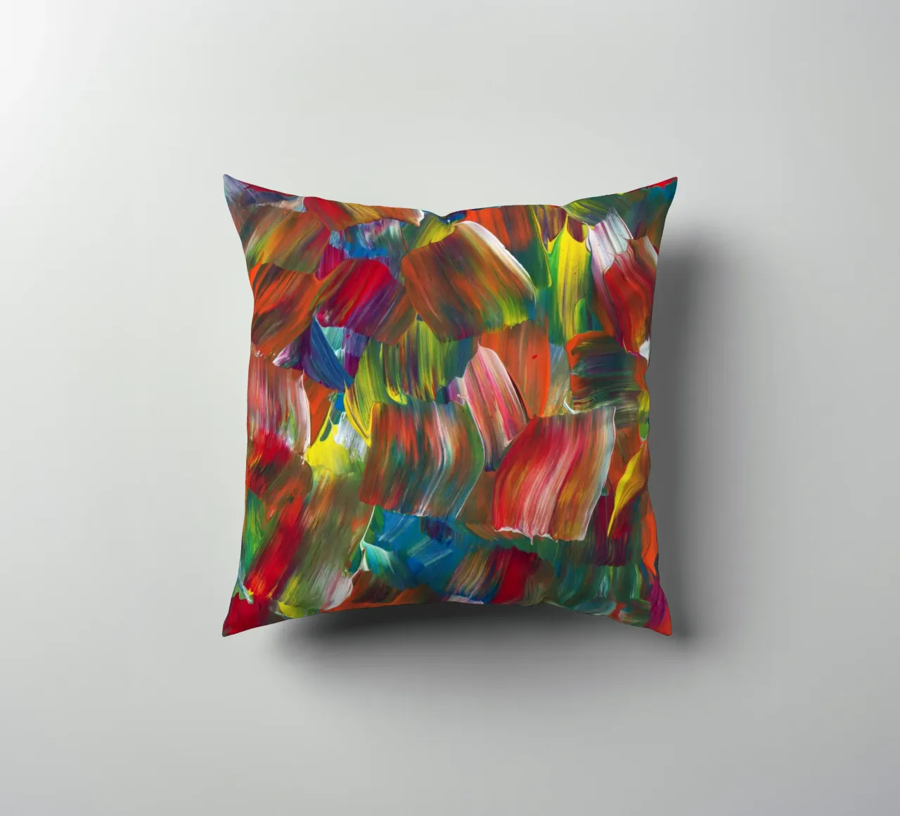 Arcobaleno astratto Acrilico cuscino da KP Design