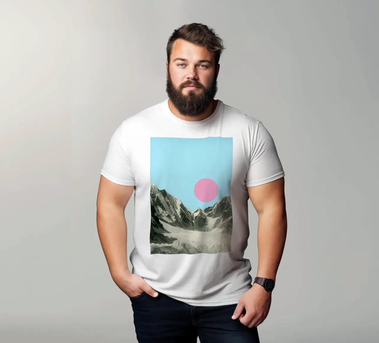 Sole d'inverno t-shirt da Cassia Beck Collage