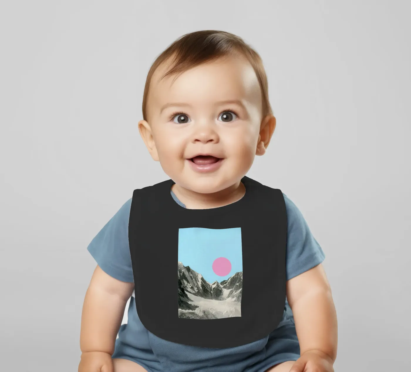 Winter Sun Babylätzchen von Cassia Beck Collage