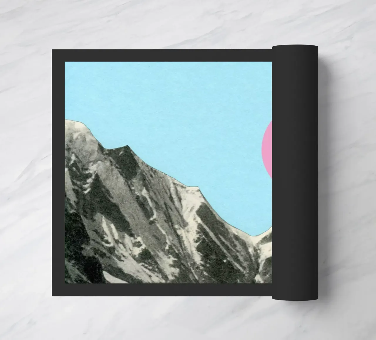 Winterzon deurmat van Cassia Beck Collage