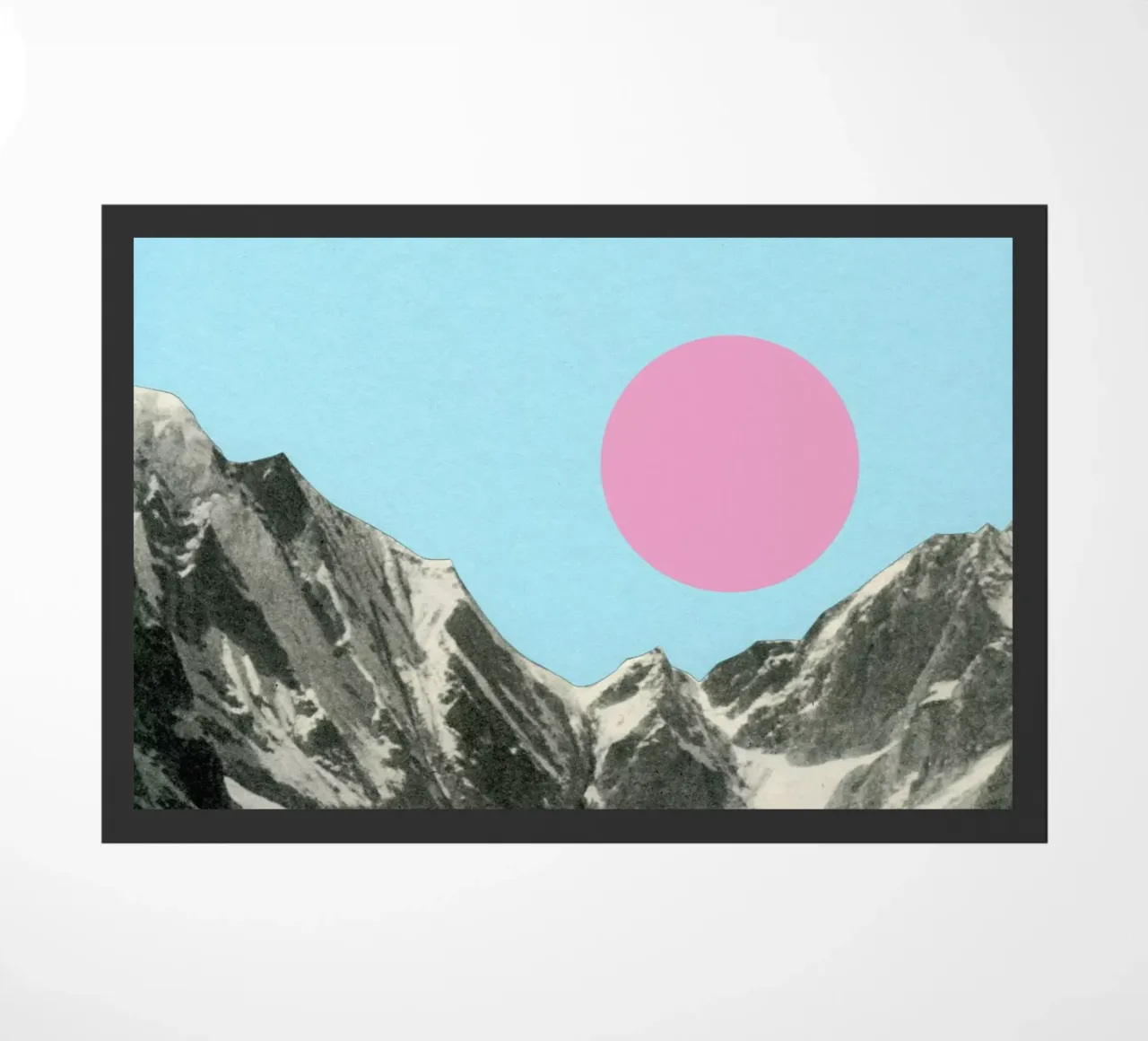 Winterzon deurmat van Cassia Beck Collage